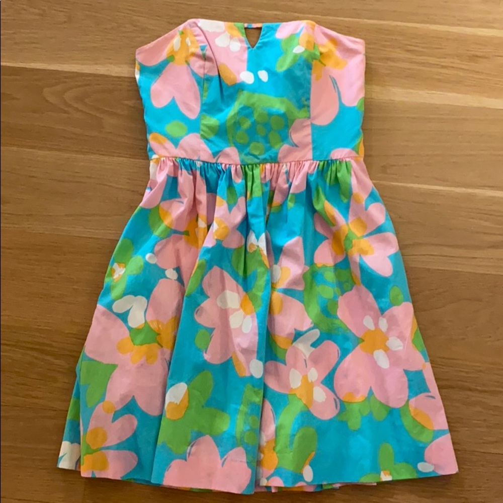 Lily Pulitzer strapless dress